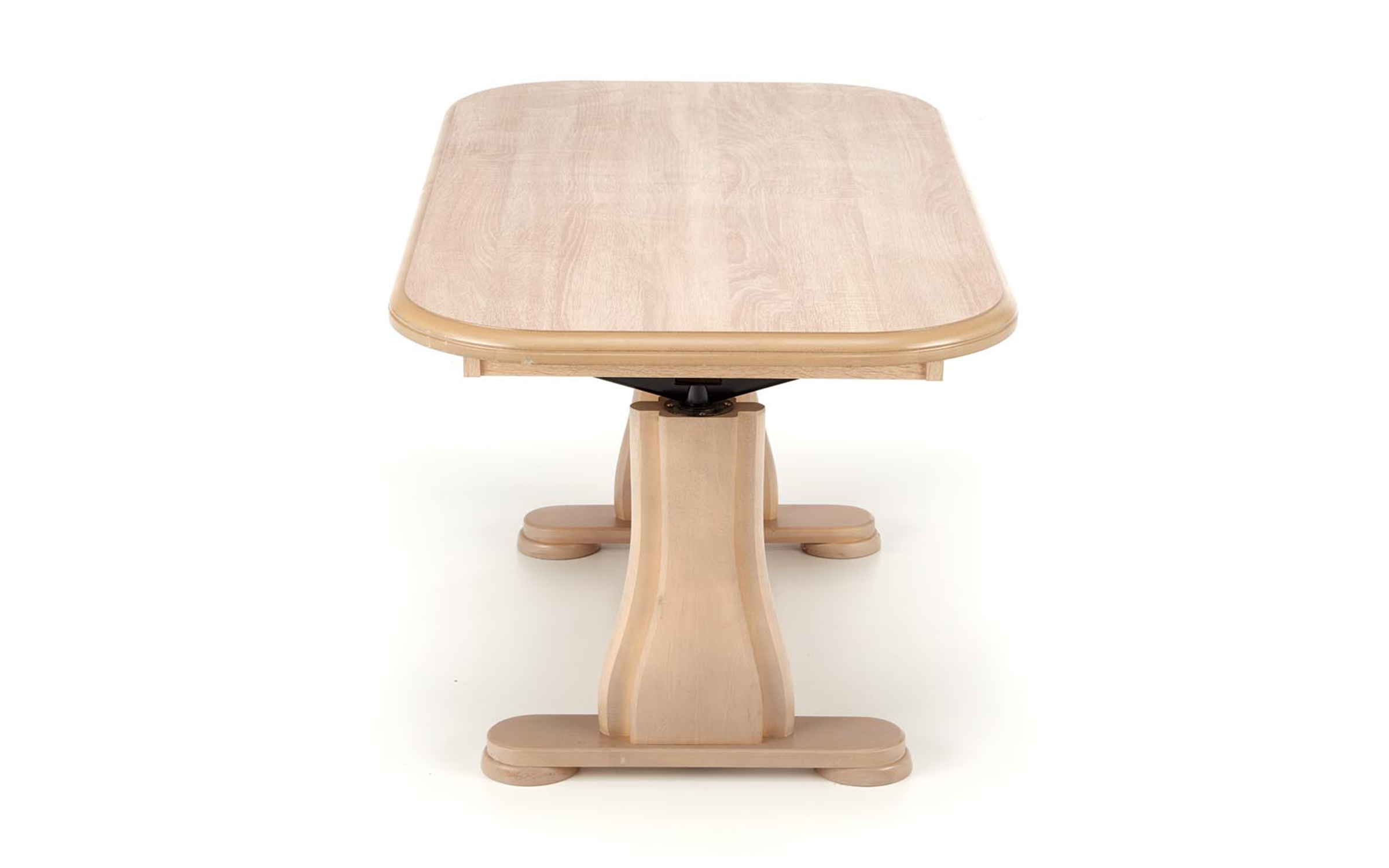 Masuta de cafea extensibila cu mecanism de ridicare Kristin II, stejar sonoma  4